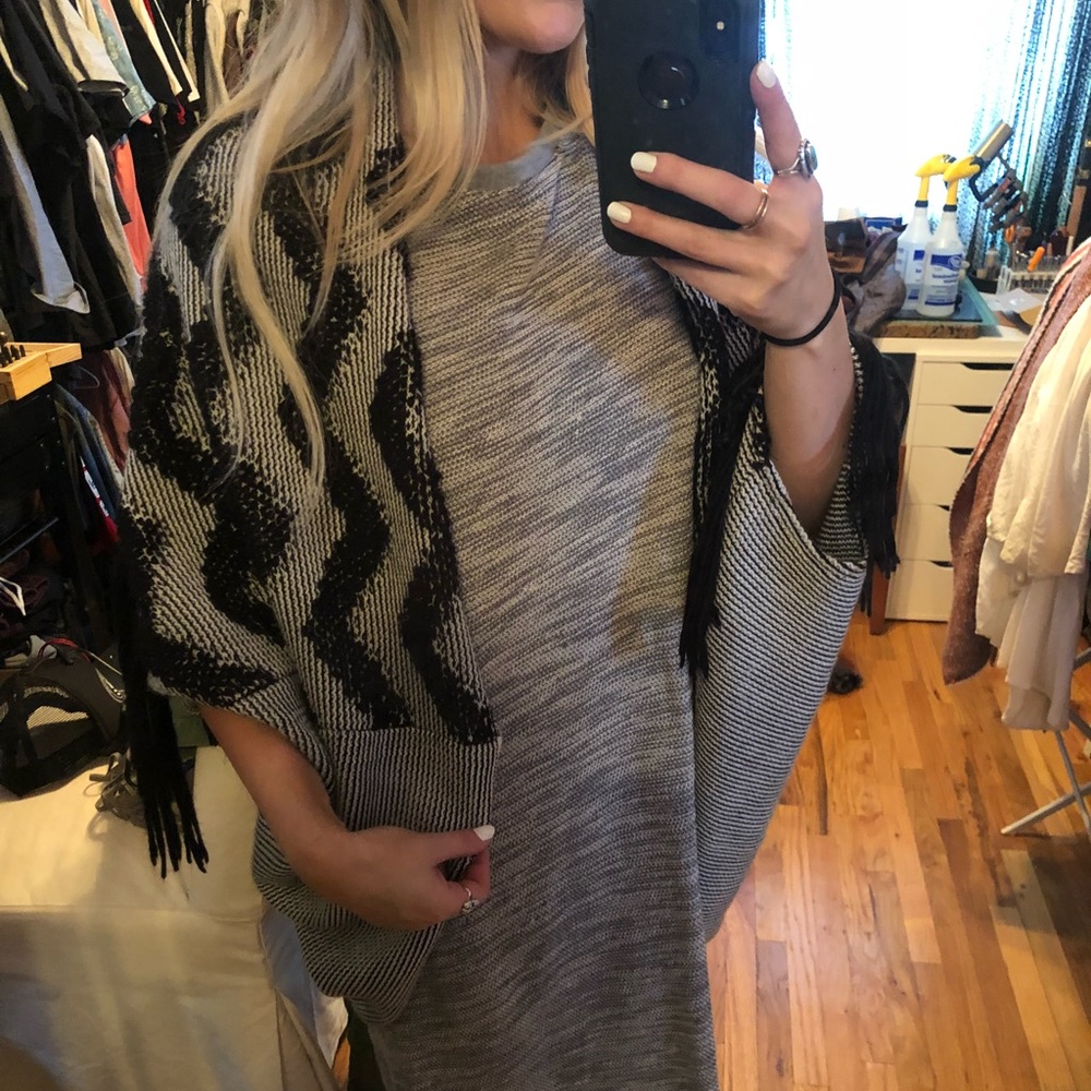 Free people poncho